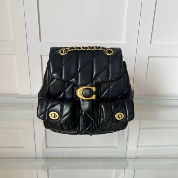 COACH Tabby 22 Backpack In Black main image 7